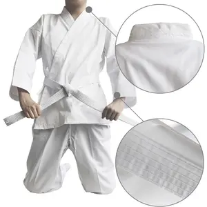 Sample free shipping Woosung Wholesale Custom Logo Karate Uniform karate suit karate gi for sale