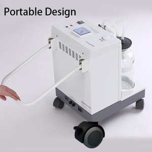 Dispositivo de Succión Eléctrico Portátil con Ruedas Universales de 360°, Alta Succión, Bajo Ruido, para Uso Clínico de Emergencia - Product Image 5