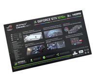 Dossier d'expédition pour carte graphique en carton ondulé écologique avec doublure en éponge pour la revente de GPU d'occasion