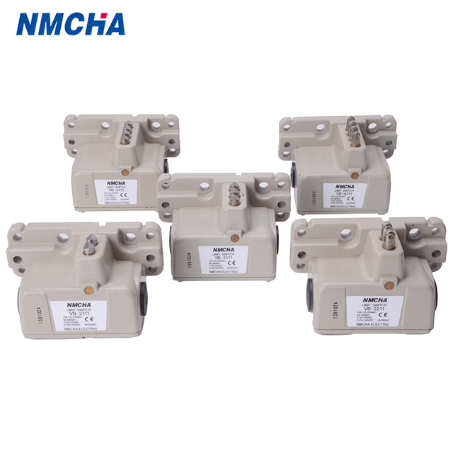 VB IP44 10A Automatic Reset Cross Limit Switch 220V Russia Type Crane Control Elevator Safety Switches VB-2111 VB-2211 VB-3111