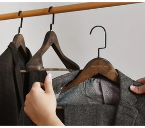 Wholesale Custom - logo <strong>Wooden</strong> Display <strong>Props</strong> for <strong>Clothes</strong> - Wide - Shoulder Hotel Suit for Living Room and Store - Product Image 5