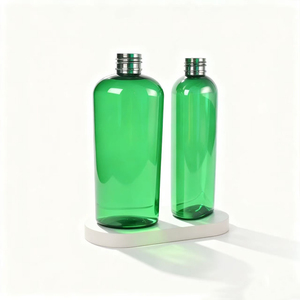 Xypackaging 238ml 8oz rỗng màu xanh lá cây Pet pcr nhựa bóp cá nhân chai dầu gội đầu với mũ giá bán buôn - Product Image 5