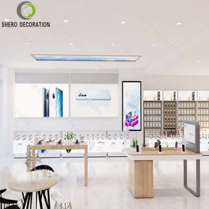 Diseño Interior Moderno para Tienda de Teléfonos Móviles, Accesorios Electrónicos, Decoración para Tienda de Teléfonos, Muebles para Exhibición de Teléfonos Móviles - Product Image 5