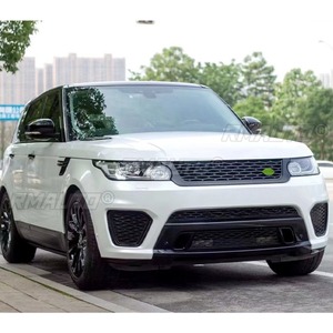 สำหรับ Range Rover Sport 2014-2017 อุปกรณ์ตกแต่งภายนอกรถยนต์ กระจังหน้าทรงสปอร์ต กระจังหน้ากันชน ชุดแต่งกันชนหน้า - Product Image 4