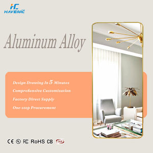 Marco de aluminio rectángulo <span class=keywords><strong>espejo</strong></span> de tocador de <span class=keywords><strong>cuerpo</strong></span> completo panel trasero espejos de <span class=keywords><strong>cuerpo</strong></span> completo tamaño estándar longitud del <span class=keywords><strong>pie</strong></span> de <span class=keywords><strong>pie</strong></span> - Product Image 1