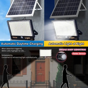 Fari LED Solari da Esterno IP66 50W-300W con Etichetta Privata, Sistema di Illuminazione per Giardino - Product Image 3
