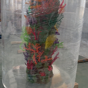 Acuario Cilíndrico <span class=keywords><strong>de</strong></span> Acrílico Transparente <span class=keywords><strong>de</strong></span> Gran Tamaño, 200 cm <span class=keywords><strong>de</strong></span> Altura, para Centro Comercial - Product Image 4
