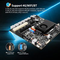CWWK 1U N100 방화벽 랙마운트 6개의 i226-V 2.5GbE LAN 포트, HD+VGA 듀얼 디스플레이, DDR5, OPNsense 홈랩 서버, 19인치 랙, Pfsense 어플라이언스