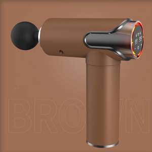 2025 Mini portabel pistol Fascia nirkabel pengendali waktu jarak jauh baterai 1500mAh desain multi-kepala untuk gelombang kejut relaksasi otot - Product Image 2