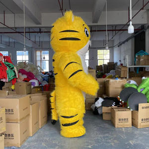 Disponible Disfraz de Mascota de Tigre de Peluche de 2m/2.6m/3m, Fabricante Personalizado de Disfraces Inflables de Mascotas - Product Image 2