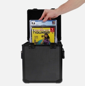 Boîtier de rangement robuste et durable pour bandes dessinées, classé <span class=keywords><strong>BCW</strong></span>, avec cadre en alliage d'aluminium à fermeture sécurisée, option OEM pour le stockage de bandes dessinées CGC/CBCS PGX - Product Image 5