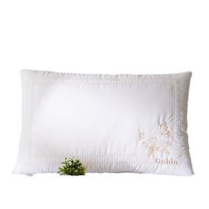 Oreiller en soie Dohia rectangulaire 1,1-2 Jin antibactérien pour le soutien de la colonne cervicale adulte blanc - Product Image 2