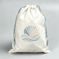 Pochette à cordon personnalisée promotionnelle en non-tissé, sac de rangement réutilisable pour activités scolaires, emballage cadeau d'entreprise