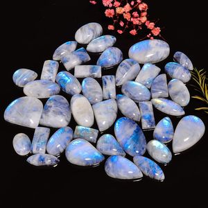 High Grade <b>Rainbow</b> Moonstone Loose Gemstone Size <b>Top</b> Quality Natural <b>Rainbow</b> Moonstone Wholesale Factory Price - Product Image 4