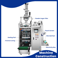 Machine d'emballage automatique pour sachet 10g/15g de cannelle poudre épices poudre,piment,matcha,thé,gingembre,assaisonnements