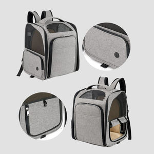 Sustainable Portable <b>Cat</b> Puppy Travel Backpack Multifunctional Waterproof Large Space EVA Material Expandable Pet Carriers - Product Image 4