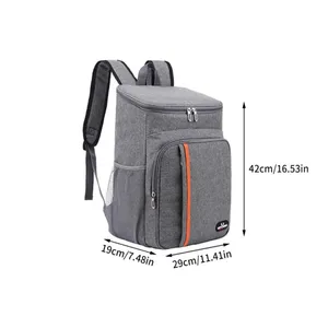 Zaino Termico Multifunzionale Blu Personalizzato, Grande Capacità, Impermeabile e Antiperdita per Picnic e Conservazione Alimenti - Product Image 2