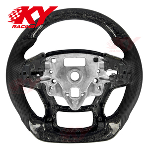 Volant personnalisé en fibre de carbone avec LED RPM pour Chevrolet Silverado 2500 3500 HD Suburban LTZ ZR2 Tahoe RST Z71 GMC 2019-2026 - Product Image 4