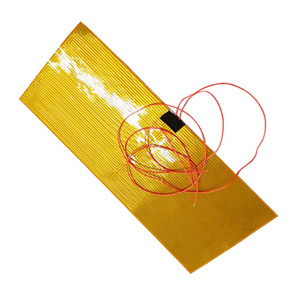 Chauffe-élément électrique en film polyimide (PI) 12V 24V 560x180mm, haute température, avec adhésif - Product Image 1