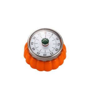 Minuteur de cuisine magnétique transfrontalier en forme de citrouille, gestion visuelle du temps pour étudiants avec alarme silencieuse, en matériau ABS - Product Image 2