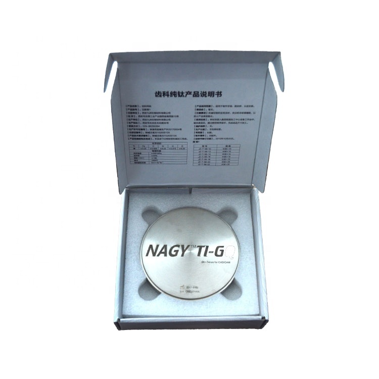 cheap price of dental implants dental titanium disc for cad cam