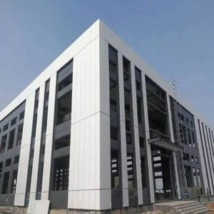 Bâtiment à structure en acier à plusieurs étages Installation rapide Construction métallique <span class=keywords><strong>Immobilier</strong></span> Entrepôt préfabriqué Atelier industriel - Product Image 1