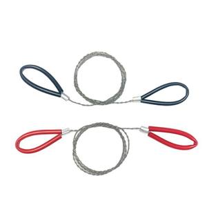 Scie à fil manuelle Ztc543 en acier inoxydable, bord lisse, rouge et noir, outil de survie durable pour l'extérieur - Product Image 2