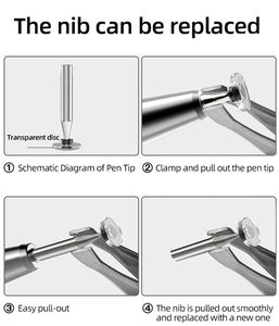 <span class=keywords><strong>Penna</strong></span> Stilo per <span class=keywords><strong>Tablet</strong></span> Anti-Tocco Accidentale ad Alta Fluidità per Disegno a Matita e Scrittura <span class=keywords><strong>Appunti</strong></span> per iPad - Product Image 6