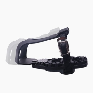 4OEM Compatible con <span class=keywords><strong>Peloton</strong></span> Pedal de bicicleta Toe Cage Ejercicio interior Adaptador de pedal de bicicleta - Product Image 3