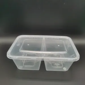 China Factory Supply Restaurant To Go Lunch Food Plastic Takeaway Container With Lid