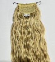 Extensions de cheveux queue de cheval 16-32 pouces, couleur personnalisée blonde et brune, en cheveux humains, sans nœuds, sans perte, postiche pour la beauté