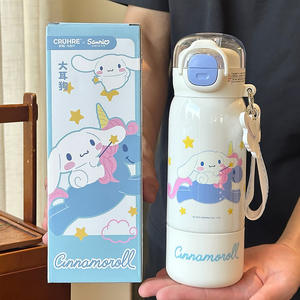 Botella de Agua Aislada Sanrio Kuromi Pochacco, Termo Infantil de Acero Inoxidable 316L para Niños, para la Escuela, Verano 2025 - Product Image 4