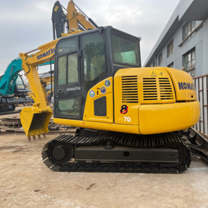 Excavatrice sur chenilles Komatsu PC70-8 6 tonnes PC55MR PC30MR d'occasion, équipement de construction en excellent état Komatsu PC60-7 PC56-7 - Product Image 1