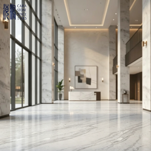 Custom Wholesale <strong>White</strong> <strong>Marble</strong> Polished Natural <strong>Stone</strong> For Flooring Countertop Stairs Tiles <strong>Stone</strong> <strong>White</strong> <strong>Marble</strong> - Product Image 3
