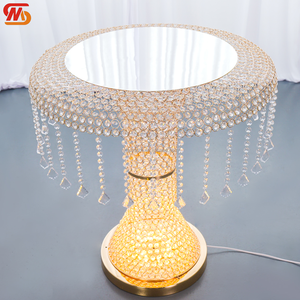 SMOOTH Factory <b>Crystal</b> Bead Curtain Decoration Cake Table Birthday Cake <b>Stand</b> for Wedding Party - Product Image 2