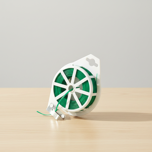 Attaches-câbles torsadées multi-usages personnalisées réutilisables de la marque HUAFU, rouleau de 50 m, vert, revêtement en PVC vinyle, pour le soutien de la croissance des plantes de jardin, sur bobine - Product Image 2