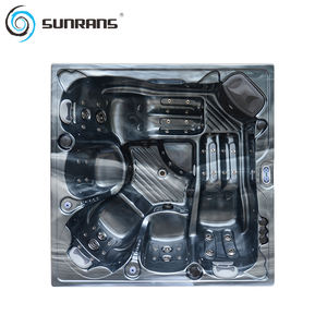 Sunrans Prix d'usine Ventes chaudes Bain à remous extérieur pour 5 <span class=keywords><strong>personnes</strong></span> Baignoires à remous en gros Baignoires de spa Jacuzzier - Product Image 5