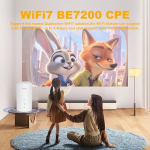 Nuovo Router 5G CPE SUNCOMM SDX72 con SIM X72 BE7200 WiFi 7 Dual Band NFC Porta VoIP Mesh NSA SA NR Cellulare 5G per Casa - Product Image 4