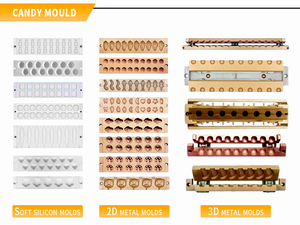 Nueva Máquina Moldeadora de Caramelos Duros y Paletas Sin Gluten, Línea de Depósito de Gomitas y Toffee en Venta - Product Image 6