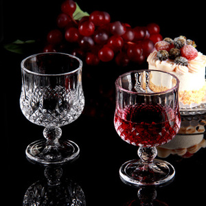 Gobelet à vin en diamant élégant, <span class=keywords><strong>verre</strong></span> à vin en <span class=keywords><strong>verre</strong></span>, Vintage, coupe en diamant, <span class=keywords><strong>verre</strong></span> cristal, gobelet d'eau, 180ml - Product Image 1
