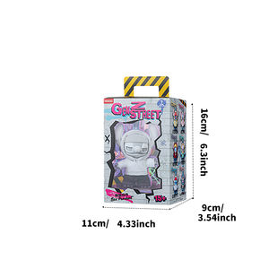 صندوق أعمى ألعاب مخصصة MINISO <span class=keywords><strong>Disney</strong></span> sterch GenZ سلسلة مد الشارع عيد ميلاد صندوق أعمى أفخم سطح المكتب سيارة منظر طبيعي زينة - Product Image 2