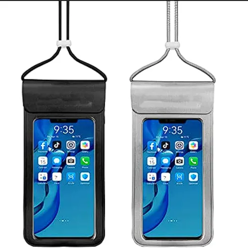 2023 evrensel su geçirmez Pvc cep telefonu kılıfları temizle kılıfı su geçirmez çanta, su geçirmez cep telefonu çanta ile kordon