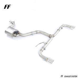 Système d'échappement complet en acier inoxydable de performance de course Valvetronic pour VW <span class=keywords><strong>GOLF</strong></span> MK6 6 <span class=keywords><strong>GTI</strong></span> - Product Image 3