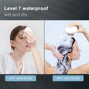 Köpekler ve kediler için baş masaj aleti elektrikli Pet masaj, IPX7 su geçirmez akülü köpek kedi masaj aleti, 4 masaj kafaları - Product Image 3