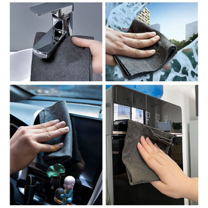 High Quality <strong>Magic</strong> Cleaning <strong>Cloth</strong> Microfiber Surface Instant Polishing Household Cleaning <strong>Cloth</strong> for Glass Windows Mirrors Car - Product Image 6