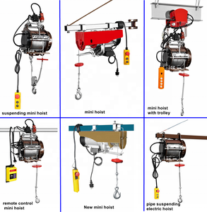 Mini polipasto eléctrico de cable, 400kg, 220V de alta eficiencia, en venta - Product Image 6