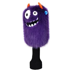 Cotton Golf Head Cover Golf Head Cover Plush Driver Cover Animal Headcover With High Material