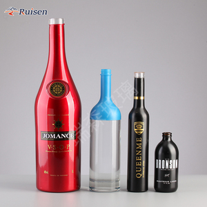 Thiết kế độc đáo sọc bao bì thủy tinh sang Trọng Chai Thủy Tinh Rượu Whisky rượu <span class=keywords><strong>Vodka</strong></span> Chai <span class=keywords><strong>500ml</strong></span> 700ml - Product Image 6