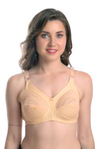 Sujetador de copa completa de algodón para mujer con tirantes ajustables, tela suave, espalda en U, comodidad diaria, cierre trasero, lencería - Product Image 2