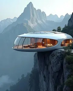 Case Prefabbricate di Alta Qualità con Design Architettonico a Capsula Spaziale per Vendita all'Ingrosso - Product Image 6